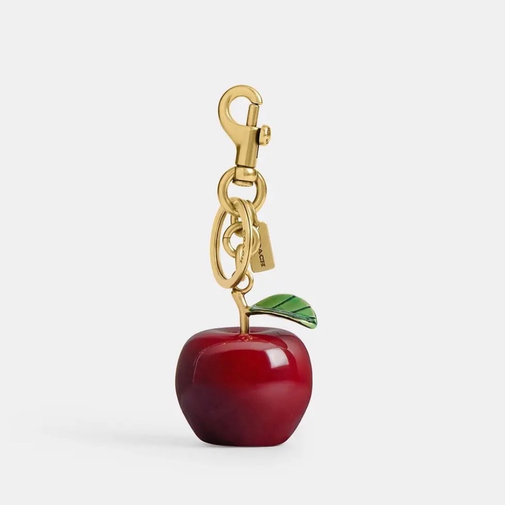 Coach Apple Bag Charm & Keychain